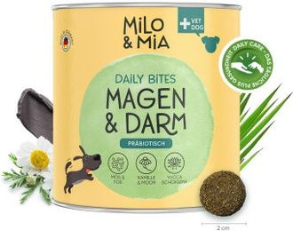 Milo & Mia Daily Bites Magen & Darm Funktionssnack Huhn 300 g – Bild 1 von 3