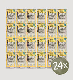 Milo & Mia Hundefutter Insekten & Süßkartoffel Stückchen in Sauce 24x400g - 24 x 400 g – Bild 1 von 4