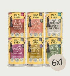 Milo & Mia Probierpaket für erwachsene Hunde getreidefrei und glutenfrei – Bild 1 von 2