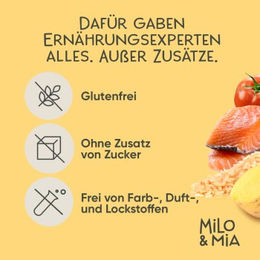 Milo & Mia Probierpaket für Pferde Adult mit 3 Sorten Stückchen in Sauce ohne Farb- und Aromastoffe – Bild 1 von 2