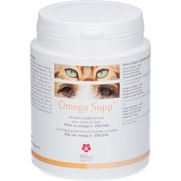 Produktbild von Miloa Omega Supp Kapseln Nahrungsergänzung für Haut und Fell für Hunde und Katzen aller Altersstufen und Größen