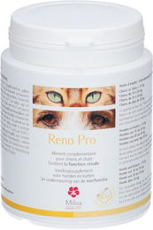 Miloa Reno Pro Nahrungsergänzungsmittel für Hunde und Katzen zur Unterstützung der Nierenfunktion in Tablettenform – Bild 1 von 1