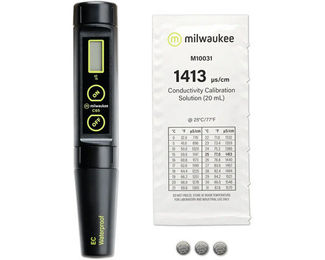 Milwaukee C65 Wasserdichter Leitfähigkeitsstift zur Wasseranalyse für Aquarien in Schwarz - 1 Stk. – Bild 1 von 5