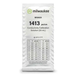 Milwaukee Kalibrierflüssigkeit Leitwert 1413 µS/cm 25x20ml Set – Bild 1 von 1