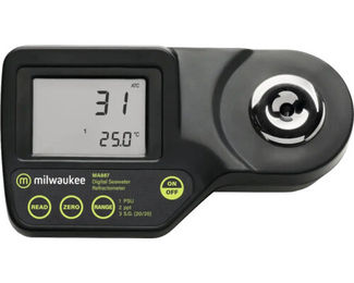 Milwaukee MA887 Digitales Refraktometer zur Meerwasser Analyse für Aquarien – Bild 1 von 4