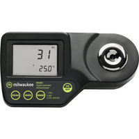 Produktbild von Milwaukee MA887 Digitales Refraktometer zur Meerwasser Analyse für Aquarien