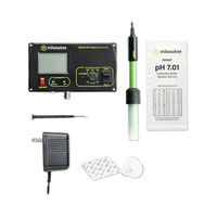Produktbild von Milwaukee MC120 Smart pH Messgerät für die Wasseranalyse in Schwarz aus Kunststoff