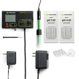 Milwaukee MC122 Smart pH Mess- und Regelgerät zur Wasseranalyse für Fische in Schwarz aus Kunststoff – Bild 1 von 9