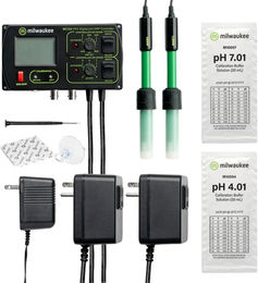 Milwaukee MC125 Smart PH/ORP Controller Wassertester aus Kunststoff in Schwarz – Bild 1 von 3