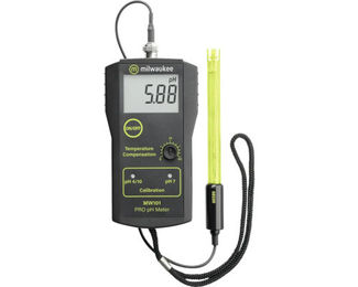 Milwaukee MW101 Pro Wassertester für die Aquarium Wasseranalyse in Schwarz – Bild 1 von 4