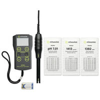 Produktbild von Milwaukee MW801 Smart pH/EC/TDS Wassertester für die Aquarium Wasseranalyse in Schwarz aus Kunststoff