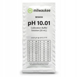 Milwaukee pH 10.01 Kalibrierlösung Wassertester für Fisch Aquaristik 25 x 20 ml - 25 x 20 ml – Bild 1 von 2