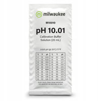 Produktbild von Milwaukee pH 10.01 Kalibrierlösung Wassertester für Fisch Aquaristik 25 x 20 ml - 25 x 20 ml