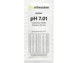 Milwaukee PH 7 Puffer Lösung für die Wasseranalyse im Aquarium 25 x 20ml Beutel – Bild 1 von 1