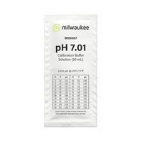 Produktbild von Milwaukee PH 7 Puffer Lösung für die Wasseranalyse im Aquarium 25 x 20ml Beutel
