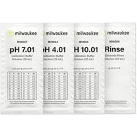 Produktbild von Milwaukee PH Puffer Lösungen Starter Pack für Süßwasser Aquarium Wassertester 25 x 20 ml