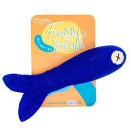 Produktbild von Mimis Daughters Freddy the Big Fish Plüschtier in Blau