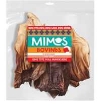 Produktbild von Mimos Rinderohren Monoprotein Naturkaukartikel für Hunde 200g - 200 g