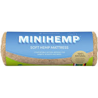Produktbild von MiniHemp Soft Hanfmatratze 2er Pack aus Naturmaterial 20 x 40 cm