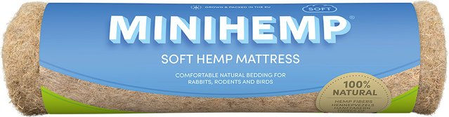 Produktbild von MiniHemp Soft Hanfmatratze aus Naturmaterial 40 x 100 cm