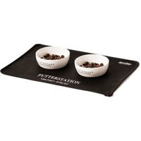 Produktbild von Minty&Marla Futternapf Set für Katzen aus Keramik Schwarz 3er Set