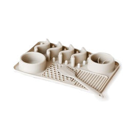 Minty&Marla Intelligenzspielzeug Fummelbrett für Katzen in Beige Größe M – Bild 1 von 12