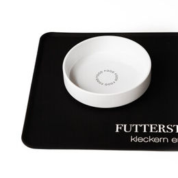 Produktbild von Minty&Marla XXL Futternapf Set für Katzen aus Keramik Schwarz