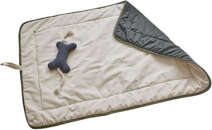 Mirabeau Hundematte aus Baumwolle in Beige – Bild 1 von 2