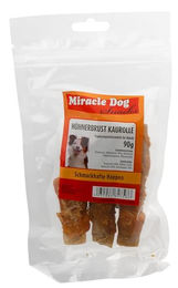 Miracle Dog Hühnerbrust Kaurolle für Hunde Monoprotein 20 x 90g - 20 x 90 g – Bild 1 von 3