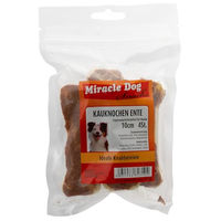 Produktbild von Miracle Dog Kauknochen Ente Monoprotein für große Hunde 16 x 10cm 4 Stück - 16 x 10 cm