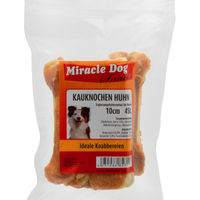Produktbild von Miracle Dog Kauknochen Huhn für große Hunde 16er Pack - 16 x 10 cm
