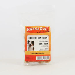 Produktbild von Miracle Dog Kauknochen Huhn Mini 12 Stück - 8 x 150 g