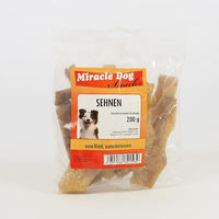 Produktbild von Miracle Dog Naturkauartikel Sehnen getrocknet 16 x 200g für Hunde