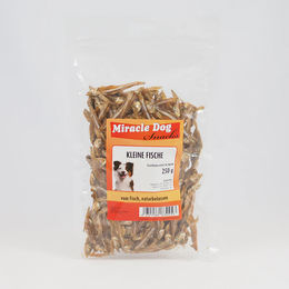Produktbild von Miracle Dog Naturkaukartikel kleine Fische für Hunde 6 x 250g - 6 x 250 g