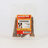 Produktbild von Miracle Dog Ochsenziemer aus Rind 12cm 35 Stück - 7 x 12 g