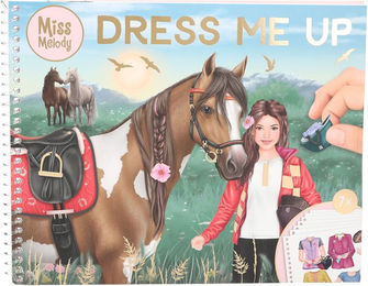 Miss Melody Malbuch Dress Me Up – Bild 1 von 2