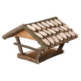 Produktbild von Mitu Flamingo Vogelhaus aus Holz in Natur Braun