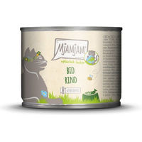 Produktbild von MjAMjAM Bio Hundefutter Rind 6x200g