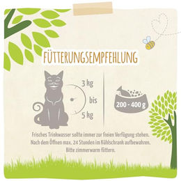MjAMjAM Bio Katzen Nassfutter Huhn Stückchen in Soße Monoprotein Adult 400g - 400 g – Bild 1 von 4