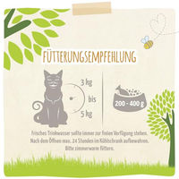 Produktbild von MjAMjAM Bio Katzen Nassfutter Huhn Stückchen in Soße Monoprotein Adult 400g - 400 g