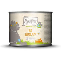Produktbild von MjAMjAM Bio Katzenfutter Huhn 6x200g