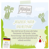 Produktbild von MjAMjAM Cat Chicks & Friends Hühnchen Mousse mit Sellerie Getreidefrei Adult 6 x 300g - 6 x 300 g