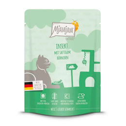 Produktbild von MjAMjAM Cat Hypoallergenes Katzenfutter Huhn mit Insekt Paté 6 x 300 g - 300 g