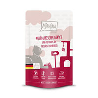 Produktbild von MjAMjAM Cat Katzen-Mousse Hirsch und Truthahn getreidefrei ohne Zucker 12 x 125 g - 12 x 125 g