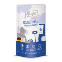 Produktbild von MjAMjAM Cat Katzen-Quetschie Forelle und Hühnchen Adult 12 x 125 g