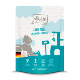MjAMjAM Cat Katzencreme Zarte Ziege mit Möhrchen Adult Monoprotein Hoher Fleischanteil 6 x 300 g - 300 g – Bild 1 von 2