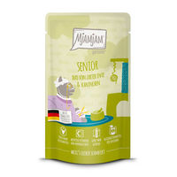 Produktbild von MjAMjAM Cat Senior Duo Creme Ente und Kaninchen getreidefrei 12 x 125 g - 125 g