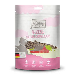 MjAMjAM Cat Snackbag Leckerli Wildlachs für Katzen Adult 125 g - 125 g – Bild 1 von 4