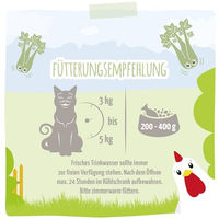 Produktbild von MjAMjAM Chicks & Friends Hühnchen mit gedünstetem Sellerie Mousse Tube Getreidefrei mit hohem Fleischanteil 6 x 300g - 6 x 300 g