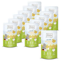 Produktbild von MjAMjAM Chicks & Friends Quetschie Hühnchen mit Apfelstückchen getreidefrei und mit hohem Fleischanteil 12 x 125g - 12 x 125 g